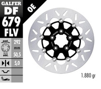 GALFER TARCZA HAMULCOWA PRZÓD HARLEY-DAVIDSON (292X50,5X5) PŁYWAJĄCA (PATRZ OPIS)