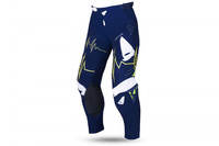 UFO SPODNIE ADRENALINE SLIM CROSS KOLOR NIEBIESKI BIAŁY ŻÓŁTY NEON ROZMIAR M / EU50 / US32 - OFERTA SPECJALNA
